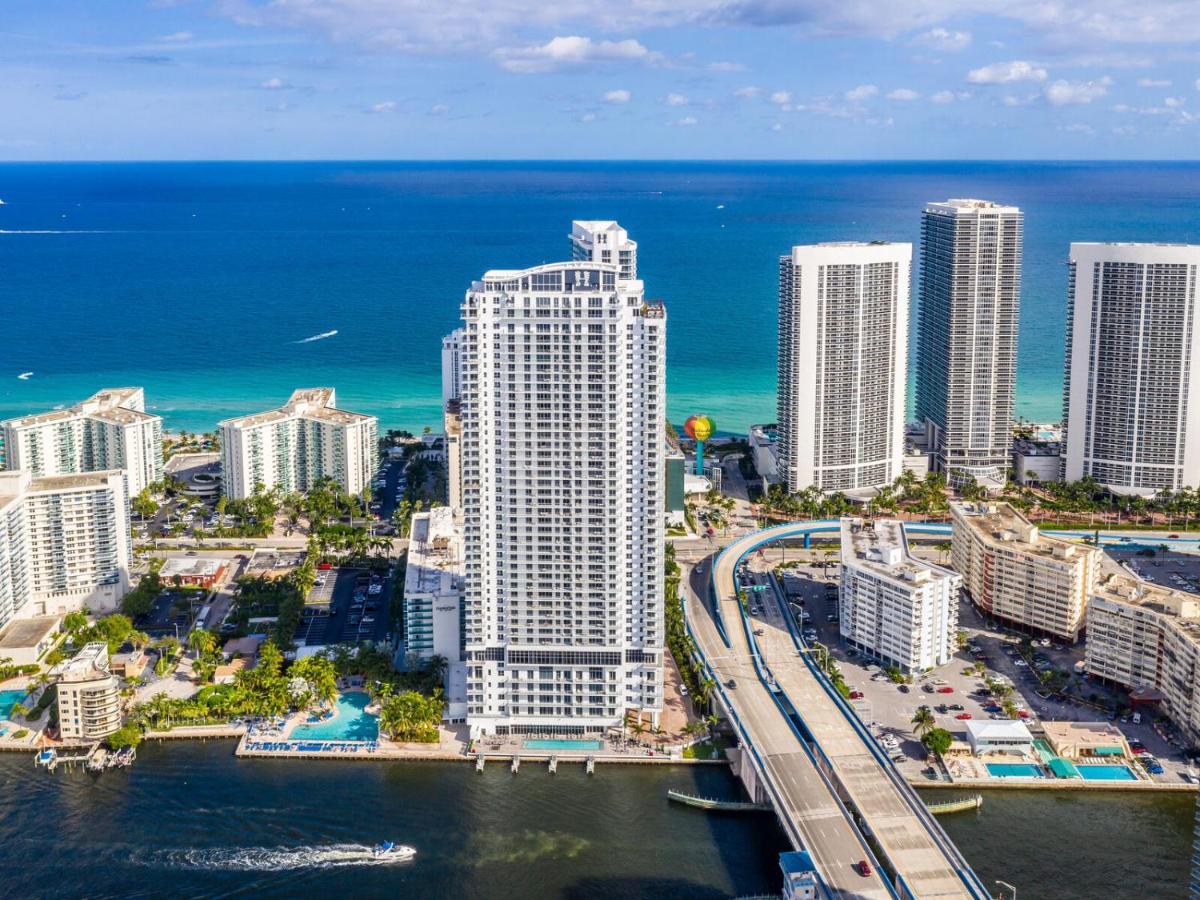 Hyde Beach House Three-Bedroom, Waterfront, Ocean And Intercostal View, Rooftop Pool, 5 Min Walk To Beach 할리우드 외부 사진