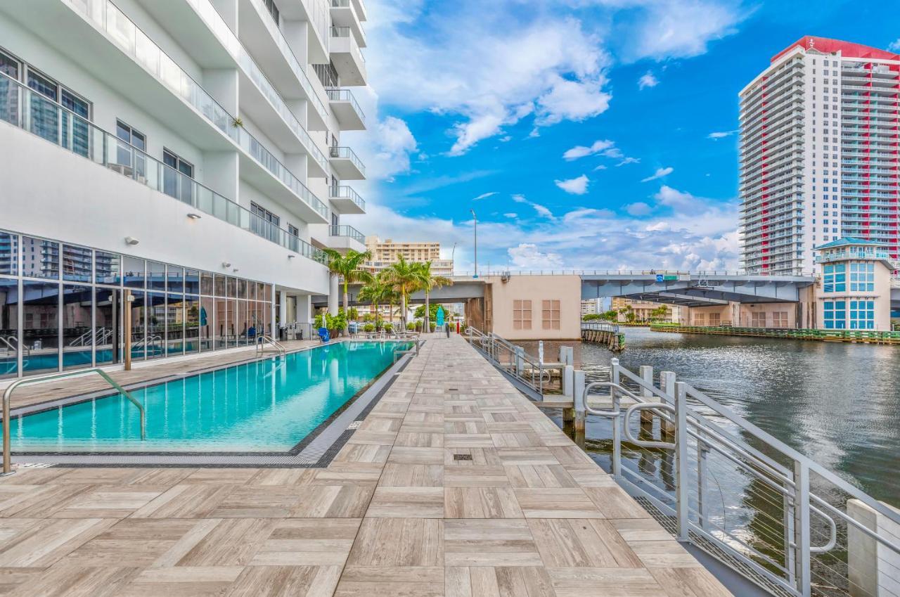 Hyde Beach House Three-Bedroom, Waterfront, Ocean And Intercostal View, Rooftop Pool, 5 Min Walk To Beach 할리우드 외부 사진